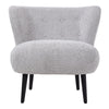 Modern Accent Chair Single Sofa Upholstered Chenille Buttoned Chair Living Room