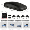 Heavy-duty Rooftop Cargo Box Waterproof Car Roof Cargo Carrier Trucks SUVs