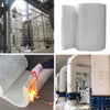 50MM Ceramic Silicate Fiber Blanket Insulation High Temperature Fireproof Mats