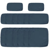 Cushion Covers Outdoor Rattan Sofa Set Replacement Polyester Cover Zip Fastening