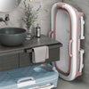 Folding Bathtub Water Tub Adult Children Kids Spa Soaking Sauna SPA Bath Tub Lid