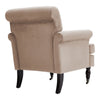 Occasional Velvet Fireside Armchair Single Sofa Padded Seat Tub Accent Chairs UK