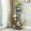 5-Tier Plant Stand Multiple Flower Pot Holder Shelf Indoor Outdoor Landscape Dec