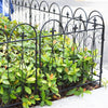 Heavy Duty Wrought Iron Metal Garden Fencing Steel Estate Railings Fence Panels