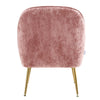 Velvet Scallop Shell Back Tub Chair Armchair Dressing Sofa Stool Bedroom Lounge