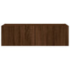 Camerina TV Wall Cabinet with Brown Oak 100x35x31 ,TV Stand Unit,TV Y8T8