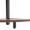 Bathroom Corner Shelf 5 Tiers Shelving Rack Unit Wood Display Stand Home Storage