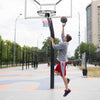 GYMAX 45 CM Basketball Rim Replacement Wall Mounted Basketball Hoop
