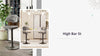 FATIVO Set of 2 Kitchen Bar Stool Double Padded Seat Chair Adjustable Barstools