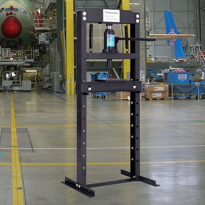 12 Ton Heavy Duty Hydraulic Bench Press Machine Workshop Garage Bearing Standing