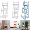 Wooden Ladder Shelf Plant Flower Pot Display Stand Storage Rack Bookcase Shelves