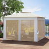Easy Setup Sunshade Shelter Screen Instant Outdoor Gazebo Beige