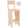 7 Piece Garden Bar Set Solid Wood Pine vidaXL