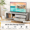 120cm TV Console Cabinet Entertainment Center with Compartment