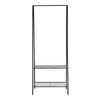 Tidy Clothes Rail Hanger Garment Hanging Rack Display Shelf Shoes Storage Stand