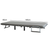 Folding Single Fabric Sofa Bed Chair Sleep Lounge Sleeper Leisure Guest 190cm