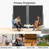 Patio Retractable Side Awning Outdoor Privacy Screen Windscreen Sunshade Blind