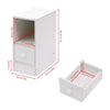 Slim Bedside Table Cabinet with Drawer for Bedroom Sofa Side Table End Tables