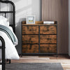 Vintage Chest of Drawers 6 Storage Drawers Bedroom Furniture Bedside Table