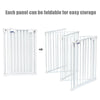 5 Panel Fireplace Fence Baby Pet Safety Gate Playpen Adjustable Room Divider