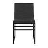 Dusk Rae Charcoal Velvet & Black Set of 2 Dining Chairs RRP £399
