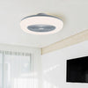 LED Ceiling Fan Light Adjustable Wind Speed Dimmable w/ Remote Control 5 Blades