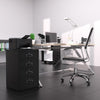 Metal Storage Cabinet with Lockable Drawers for Home Office Bedroom Living Room