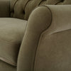 Dusk Hebden Olive Matte Velvet Loveseat RRP
