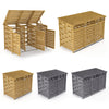 OUTDOOR WHEELIE BIN STORAGE DOUBLE AND TRIPLE SHED WOODEN DUSTBIN RUBBISH SCREEN