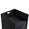 10 Seater Rattan Cube Garden Furniture Set Dining Table Chairs Stools Patio