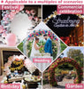 Oversize Large Round Wedding Arch Backdrop Stand Double Hoop Party Drapery Frame