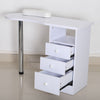 Manicure Nail Table Bar Art Spa Salon Beauty Drawers Storage Station Desk Table