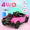 Toddler 12V Battery Powered Ride-on Car 4WD Electric Vehicle w/Remote Control