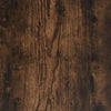 CD Wall Shelf Smoked Oak 100x18x18 cm Engineered Wood