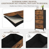 Vintage Chest Of Drawers 4 Storage Drawers Steel Frame Bedroom Furniture