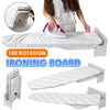 Wall Mounted Foldable Rotated Ironing Board Space Saving for Laundry Kitchen UK