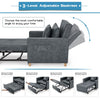 Convertible Sofa Bed 3-in-1 Pull out Arm Chair Folding Recliner Sleeper