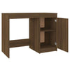 Desk Brown Oak 100x50x76 cm Engineered Wood