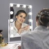 Hollywood Makeup Mirror Vanity Mirror with 12 Lights LED 3 Color Light