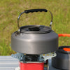 Portable Camping Cooking Cookware Set Aluminium Oxide Pots Pans Kettle 9-16Pcs