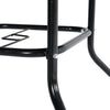 Outdoor Glass Metal Frame Bistro Dining Table Cocktail Table Garden Patio Table