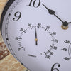Garden Outside Wall Clock & Thermometer Hygrometer Weatherproof Garden Decor