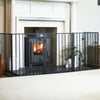 Large Five-Fold Steel "Secura" Fire Guard - Fireside Safety
