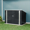 Metal Bike Shed Lockable Outdoor Storage Garden Shelter for Bike Tool Equipments