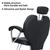 Salon Barber Chair Height Adjustable & 360° Swivel Hairdressing Chair Hair Salon