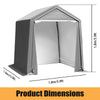 Bike Storage Tent Sheds for Outdoor,Waterproof Anti-Uv Bike Storage Tent Bicycle