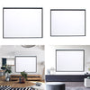 Pull Down Manual Projector Screen Ceiling Wall Mount 4:3/ 16:9 Home Office Movie