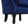 Chesterfield Wing Back Armchair High Back Fireside Armchair Lounge Sofa Chair UK