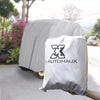 2 Passenger Golf Cart Cover 400D Sunproof Golf Cart Protective Cover Silver Tone