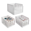 Plastic Foldable StorageBox Drawer Underwear T-shirt Pants Organizer Box Divider